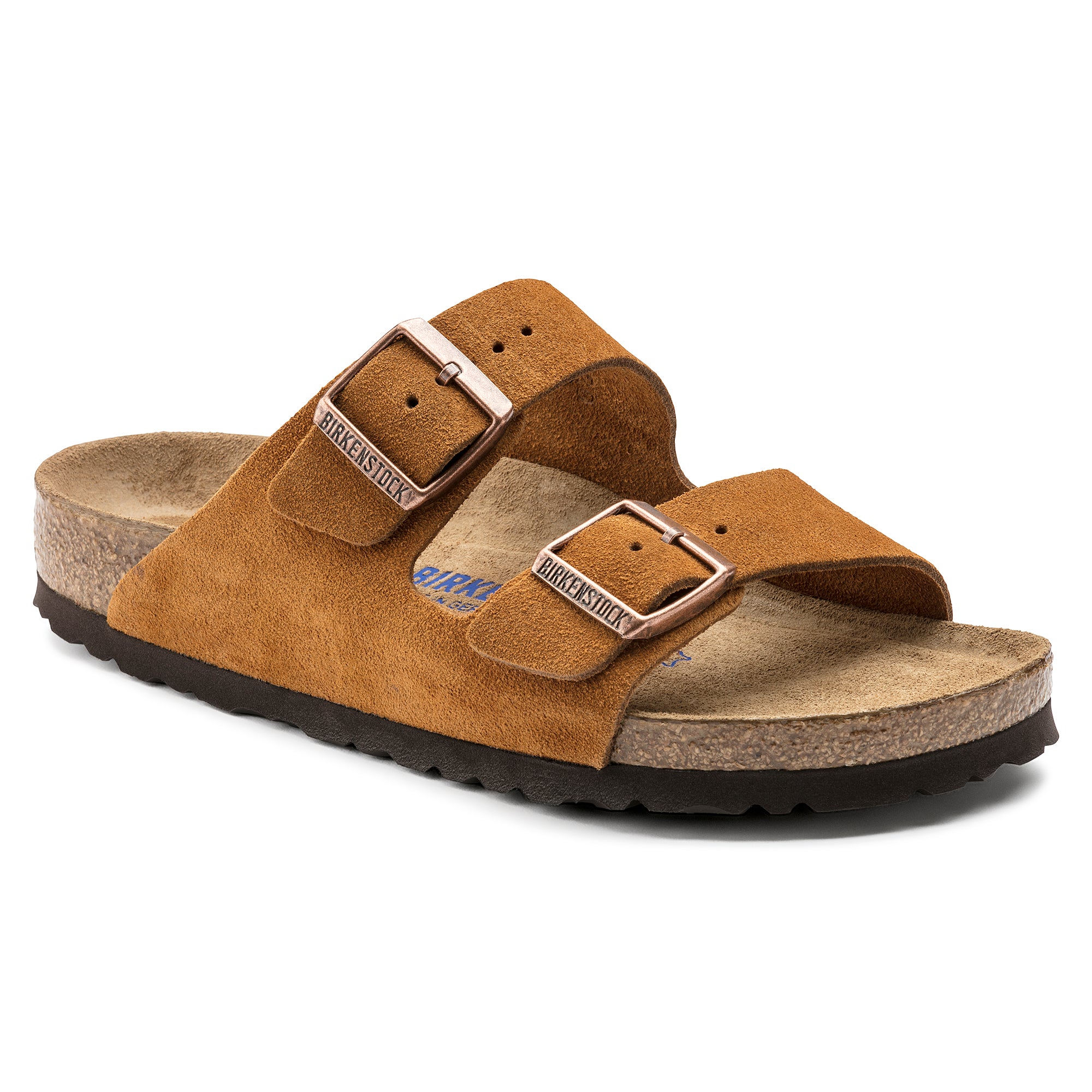 Birkenstock Arizona Soft Footbed mink suede