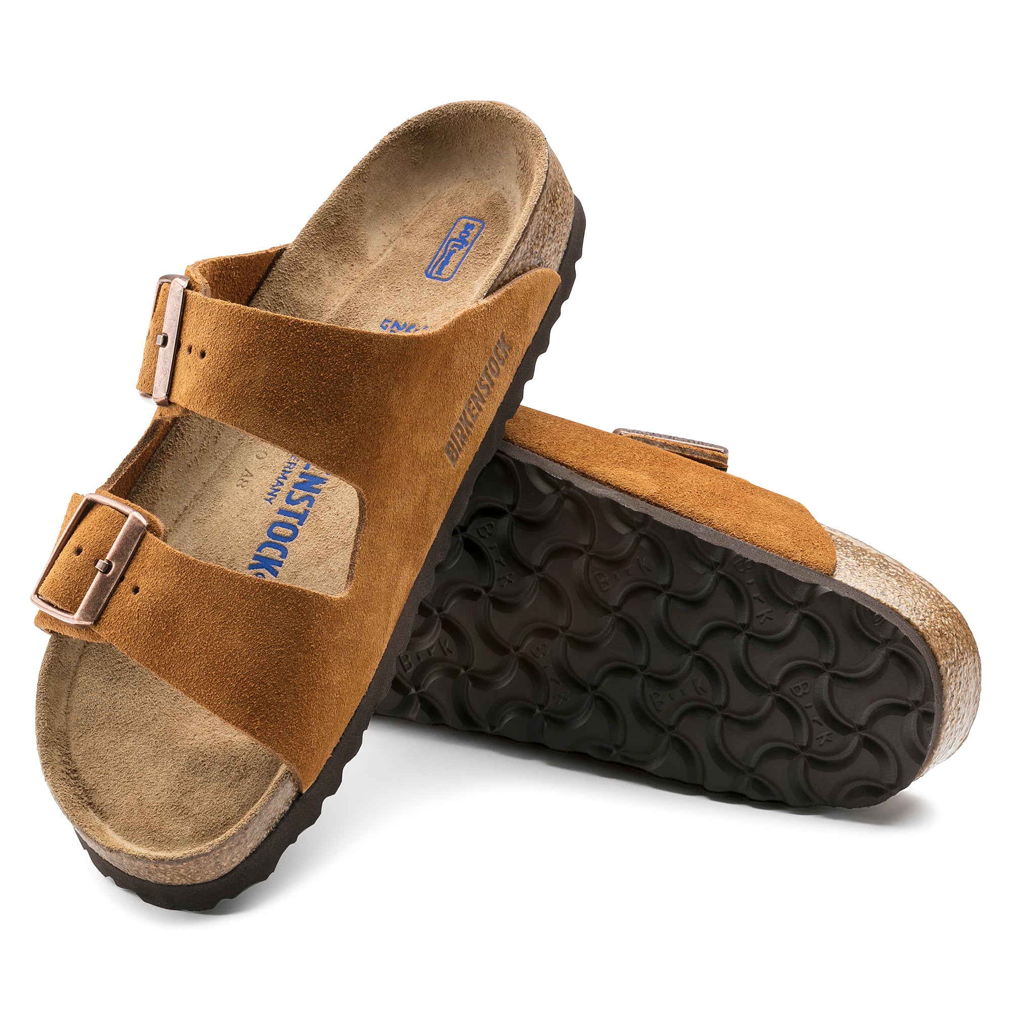 Birkenstock Arizona Soft Footbed mink suede