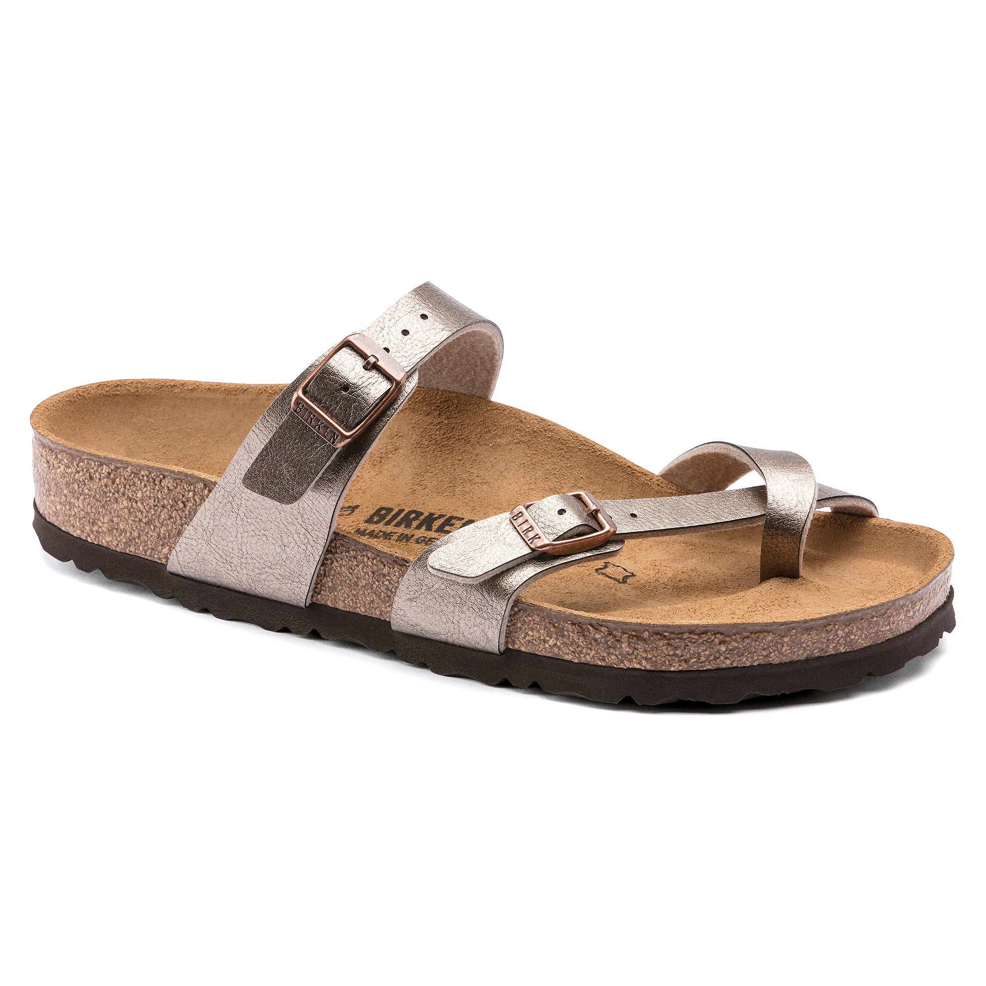 Birkenstock Mayari graceful taupe Birko-Flor