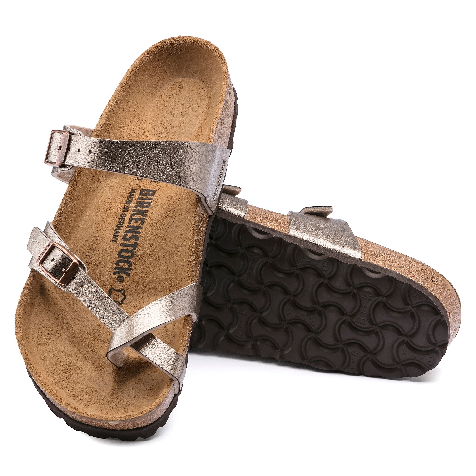 Birkenstock Mayari graceful taupe Birko-Flor