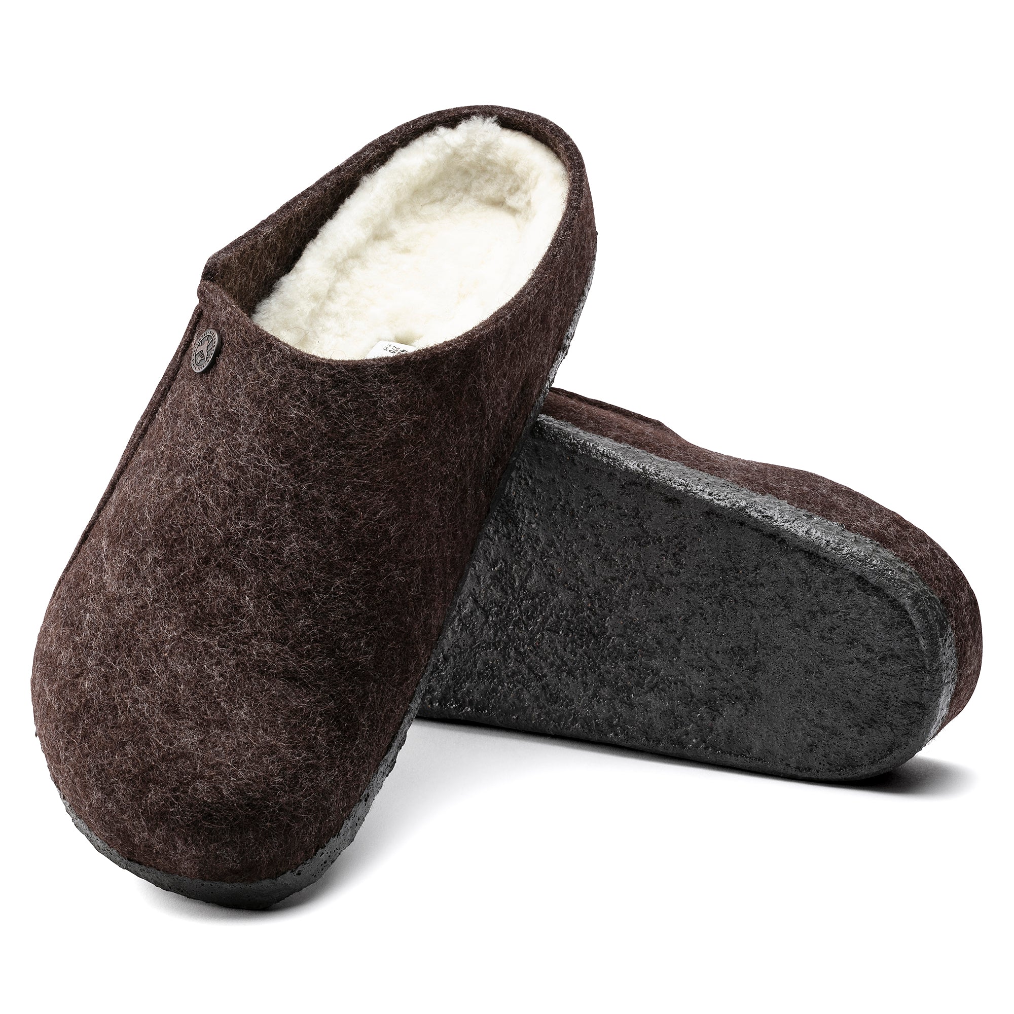 Birkenstock Limited Edition Zermatt mocha wool/natural shearling