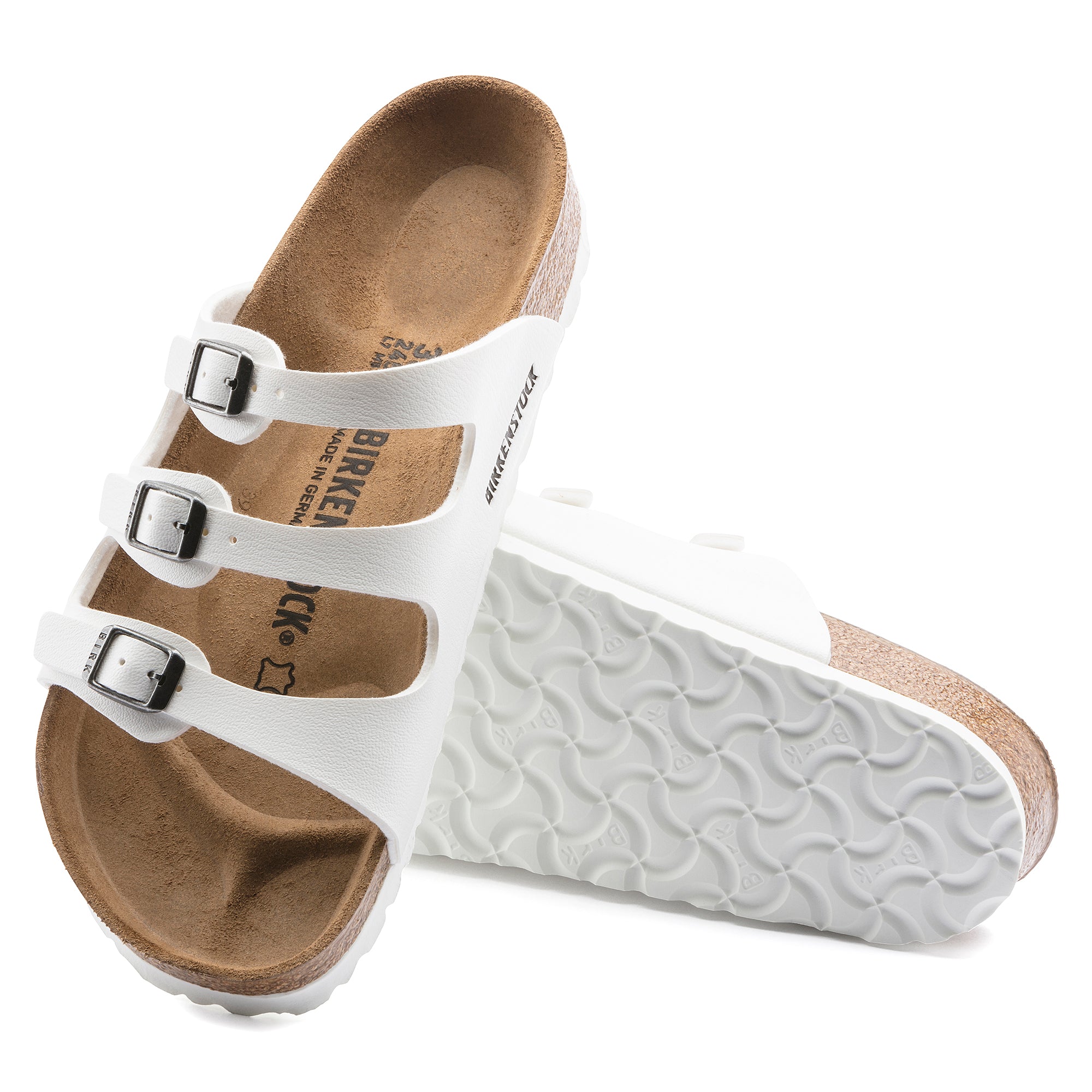 Birkenstock Florida white Birko-Flor