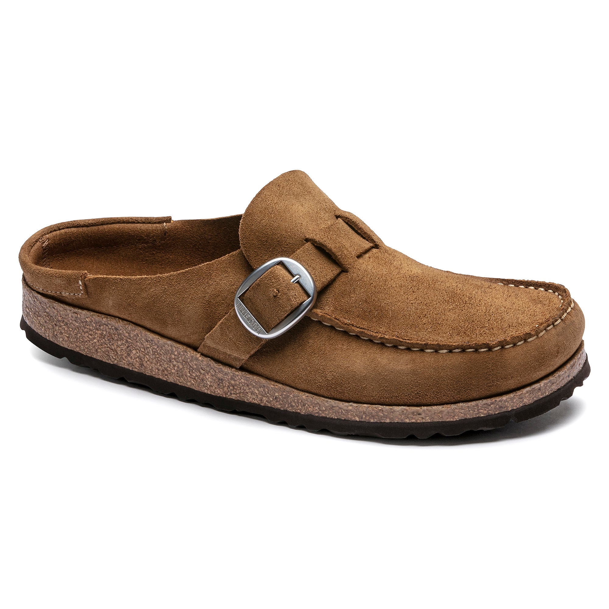 Birkenstock Buckley tea suede