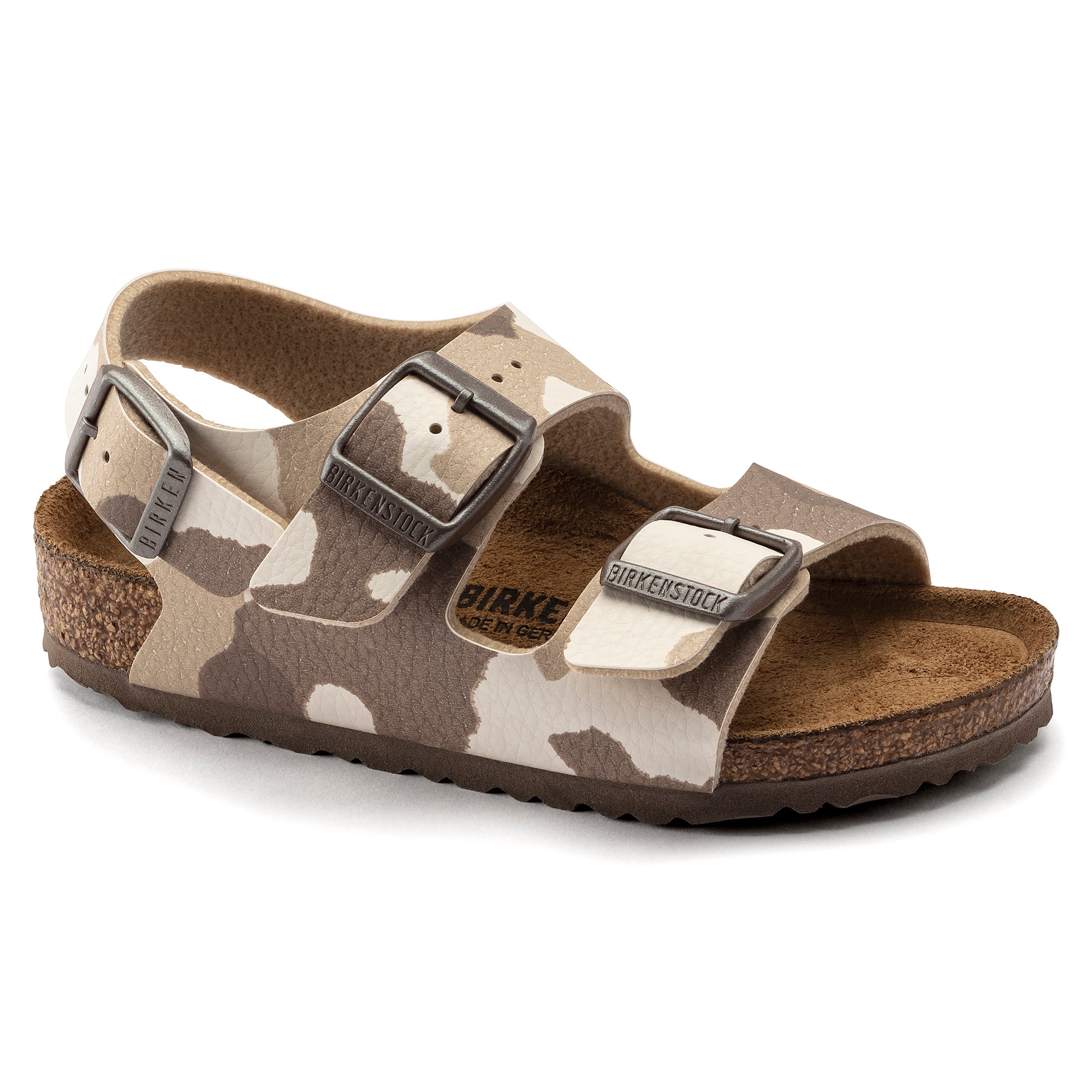 Birkenstock Limited Edition Kids Milano desert soil camo almond Birko-Flor