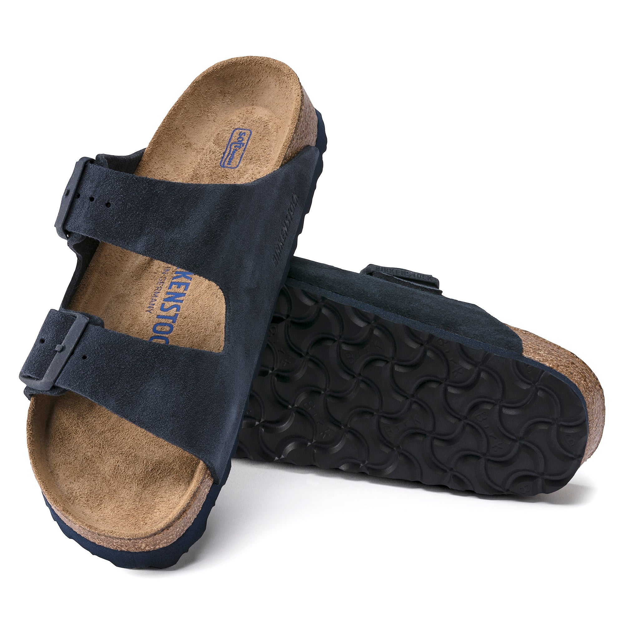 Birkenstock Limited Edition Arizona Soft Footbed night suede with night sole