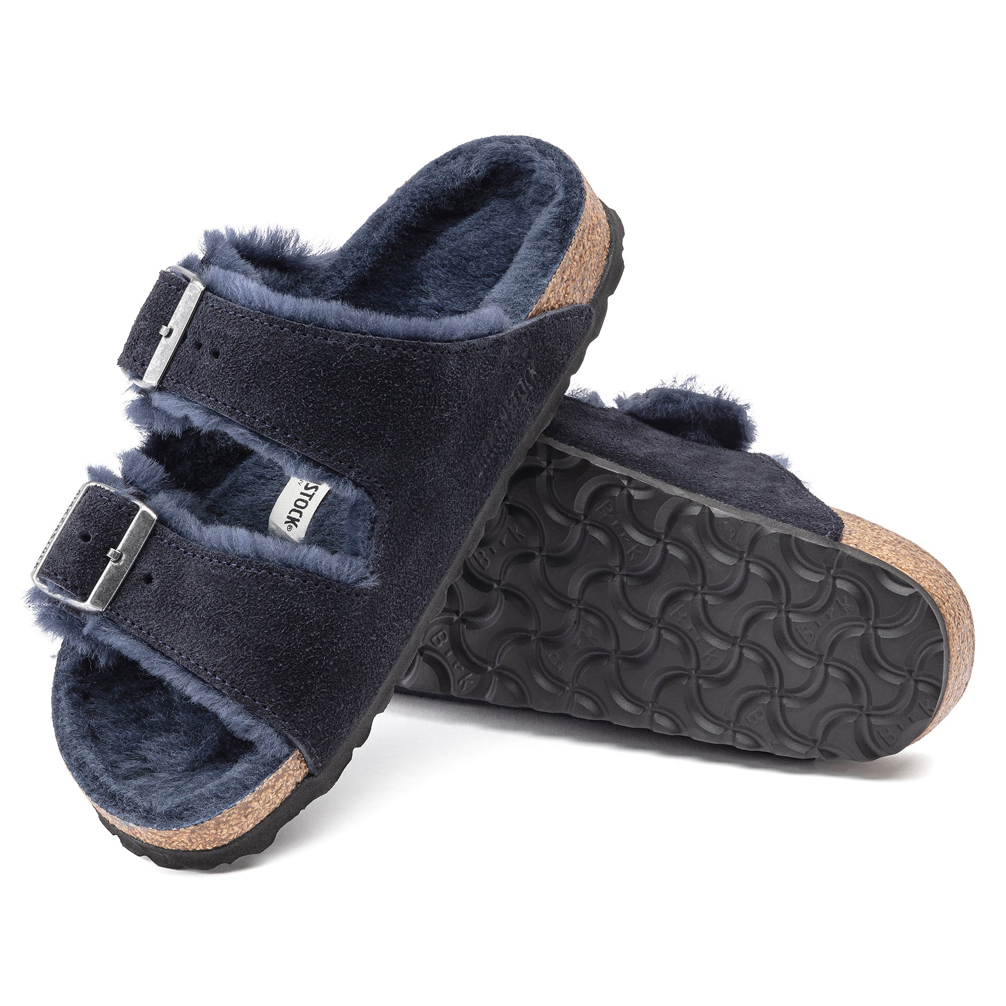 Birkenstock Limited Edition Arizona midnight suede/midnight shearling