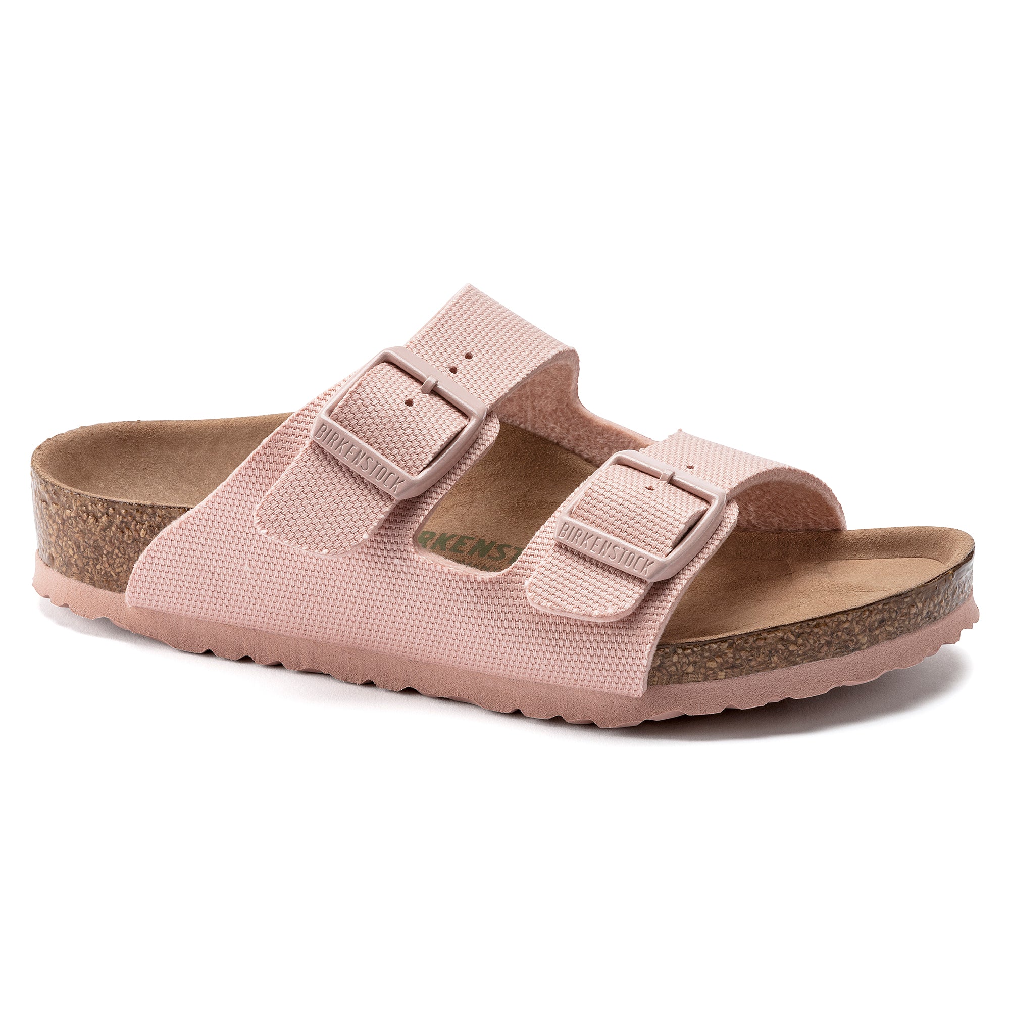 Birkenstock Limited Edition Kids Arizona Vegan soft pink canvas