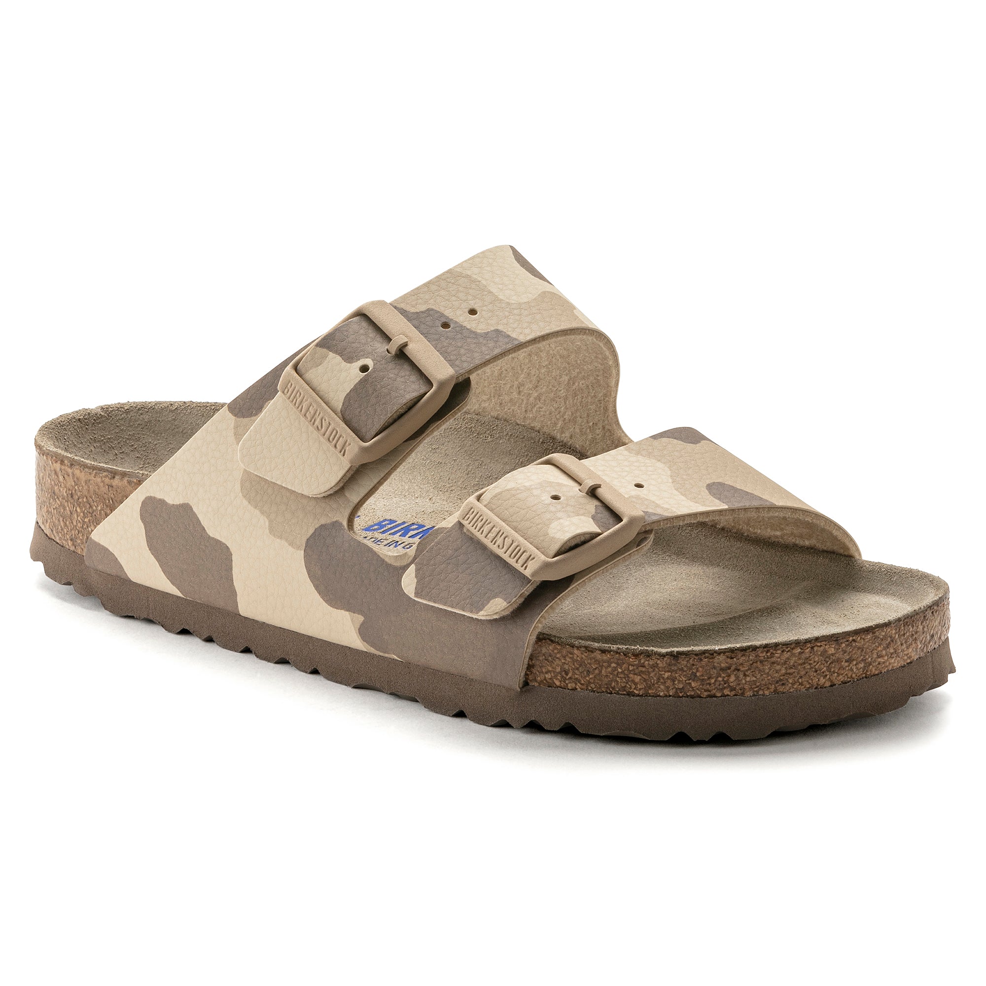 Birkenstock Limited Edition Arizona Soft Footbed desert soil camo gray/taupe Birko-Flor