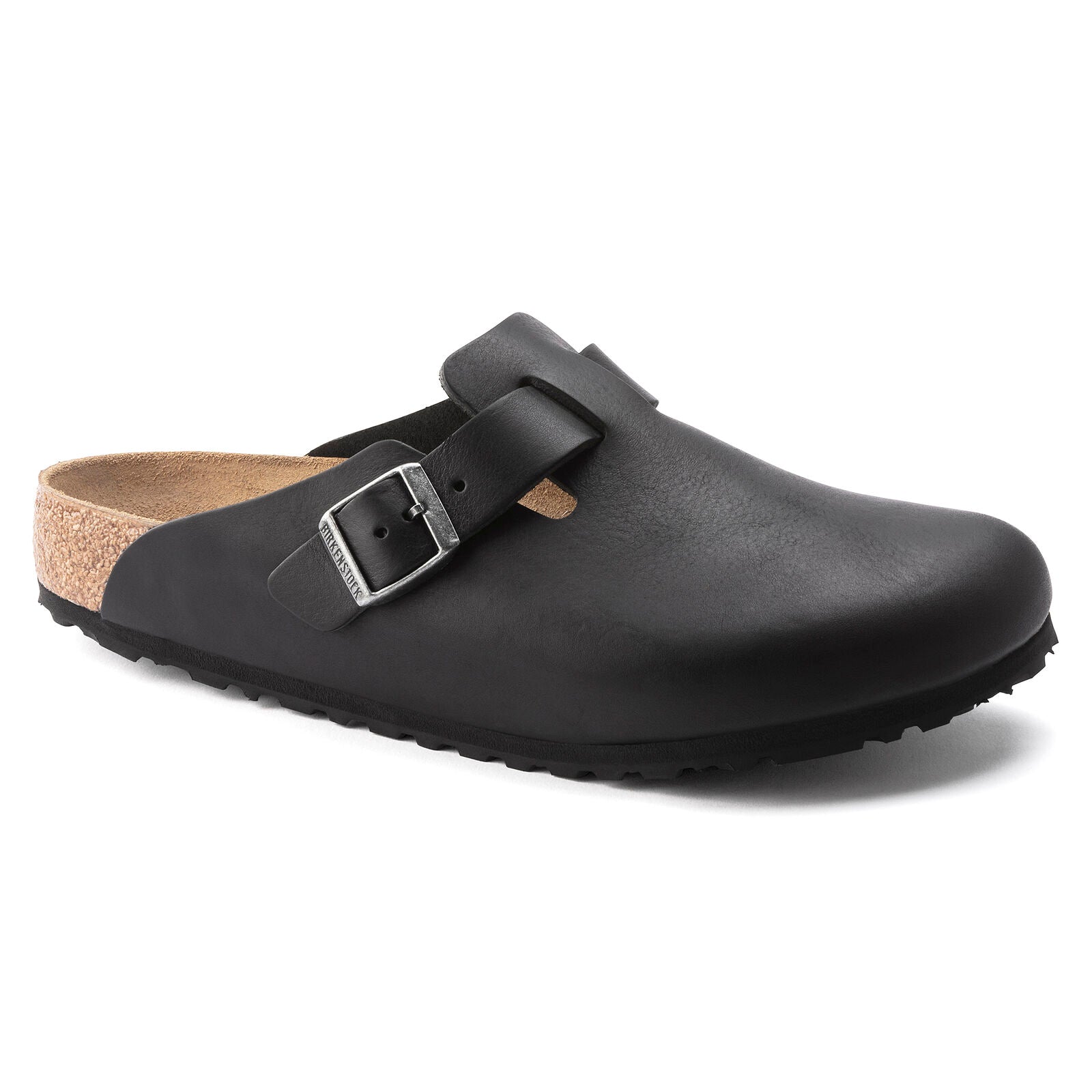 Birkenstock Limited Edition Boston Grip black vintage leather