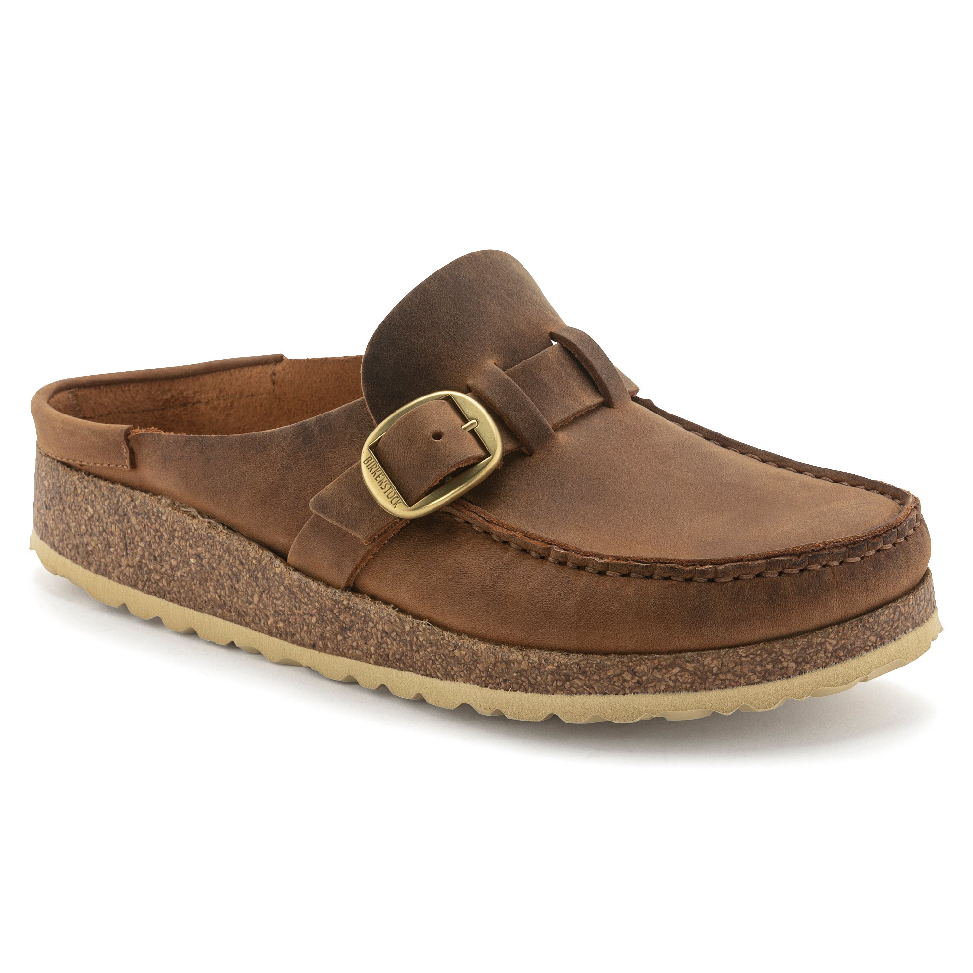 Birkenstock Buckley cognac oiled leather