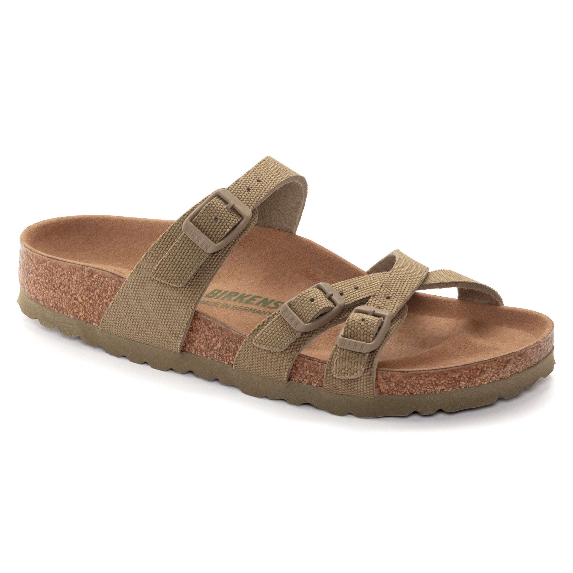 Birkenstock Limited Edition Franca Vegan faded khaki canvas