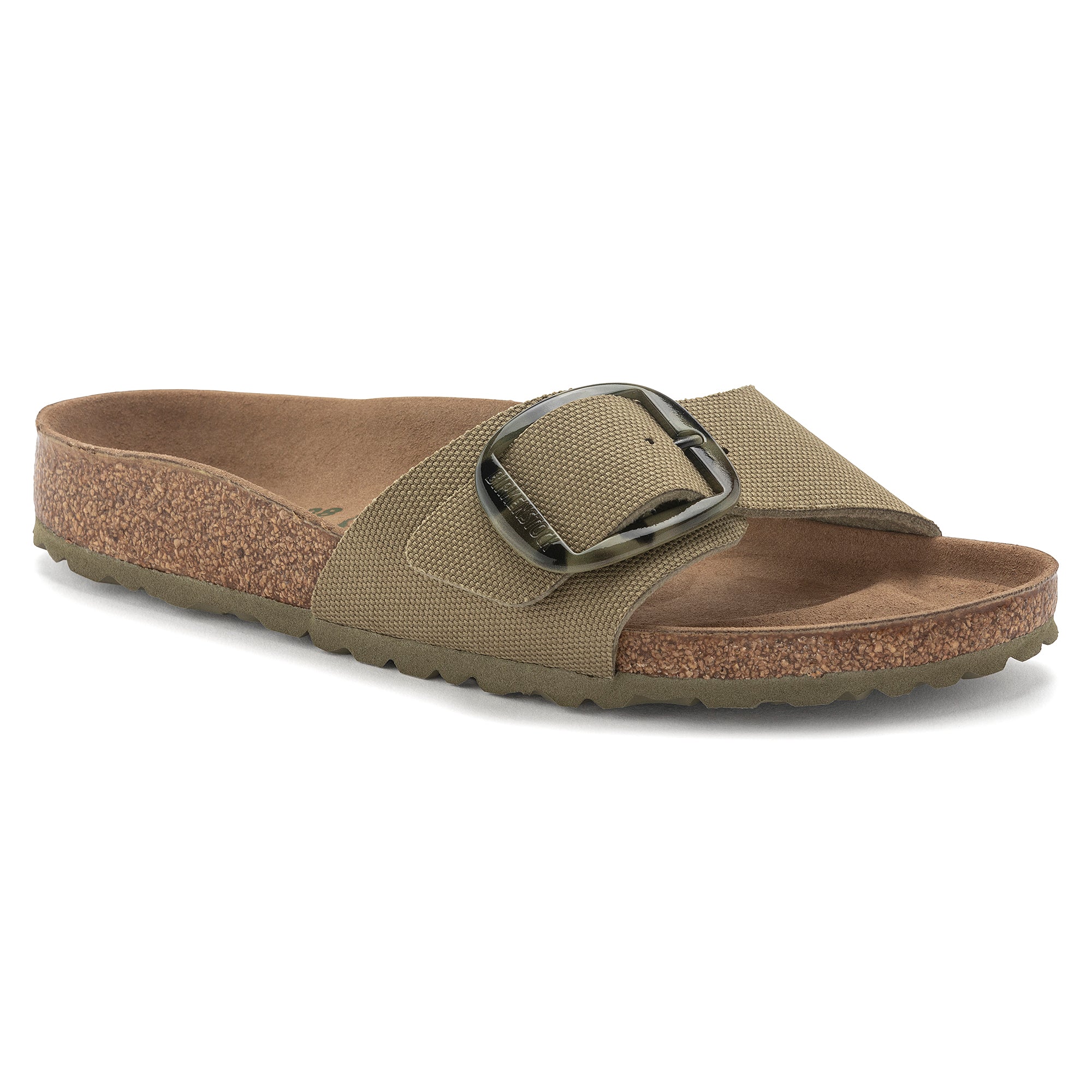 Birkenstock Limited Edition Madrid Big Buckle Vegan faded khaki canvas