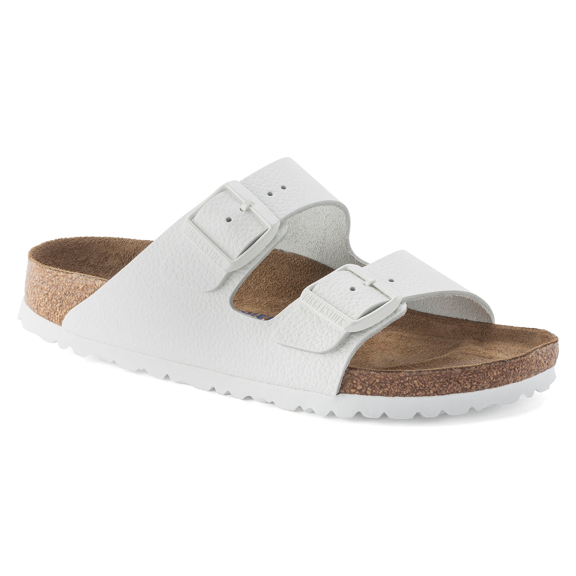 Birkenstock Arizona Soft Footbed white leather