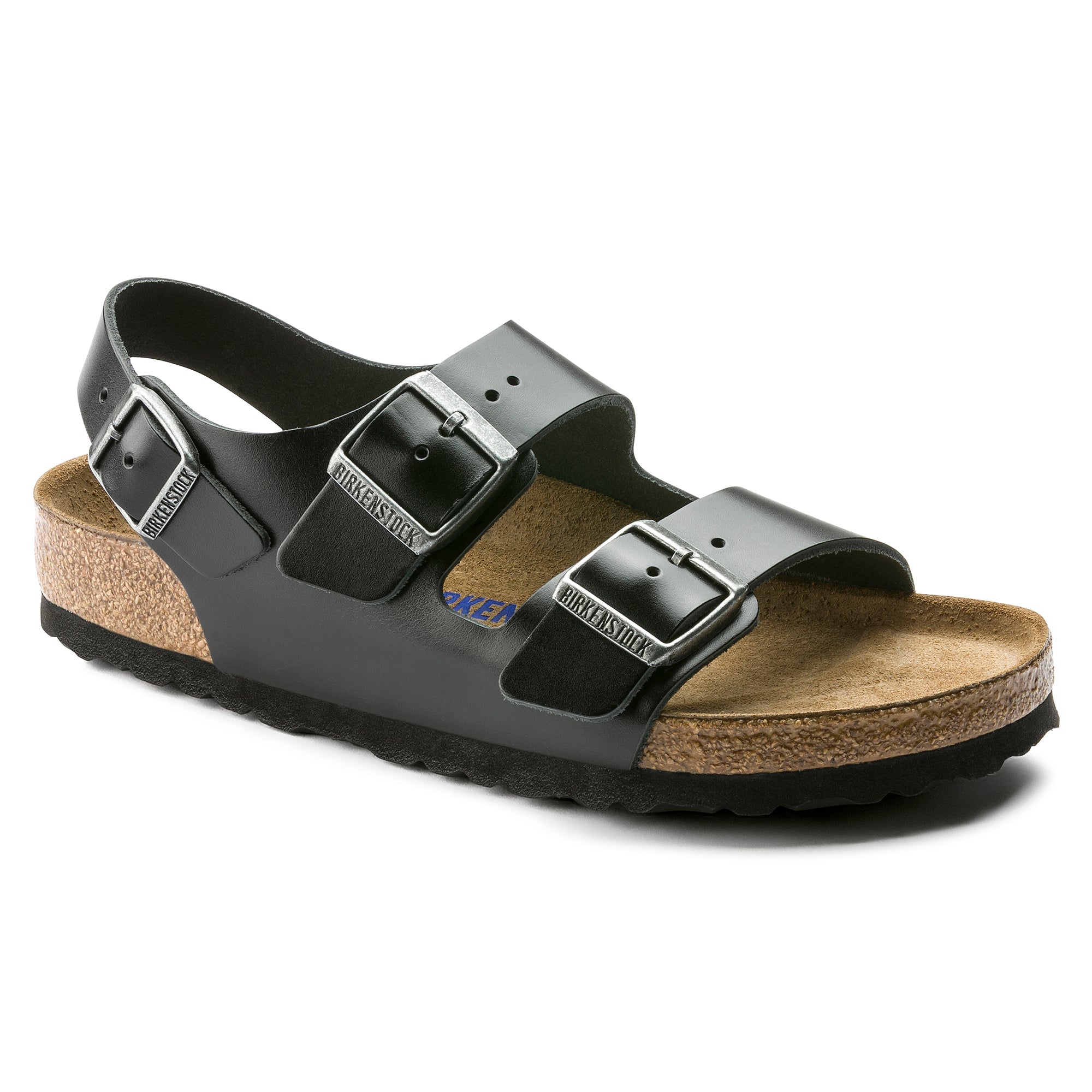 Birkenstock Limited Edition Milano Soft Footbed black amalfi leather