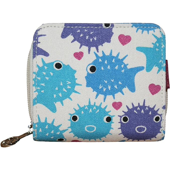 Bungalow 360 Billfold Wallet puffer fish