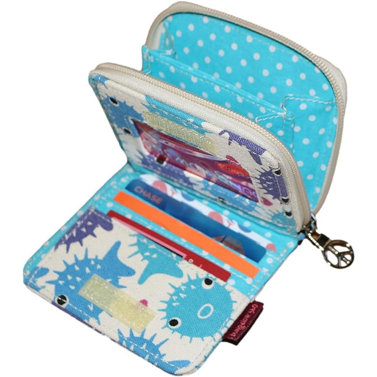 Bungalow 360 Billfold Wallet puffer fish