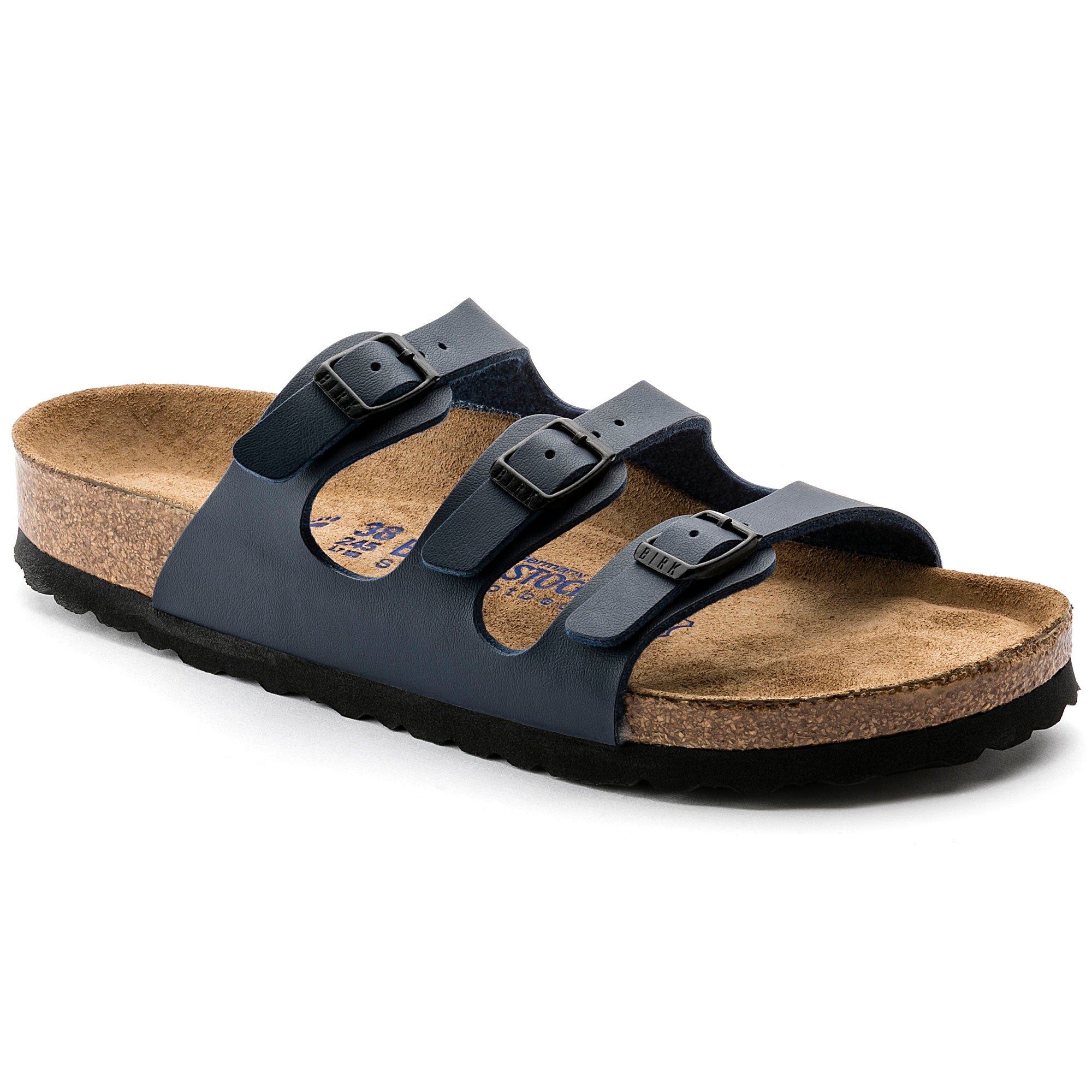 Birkenstock Florida Soft Footbed navy blue Birko-Flor