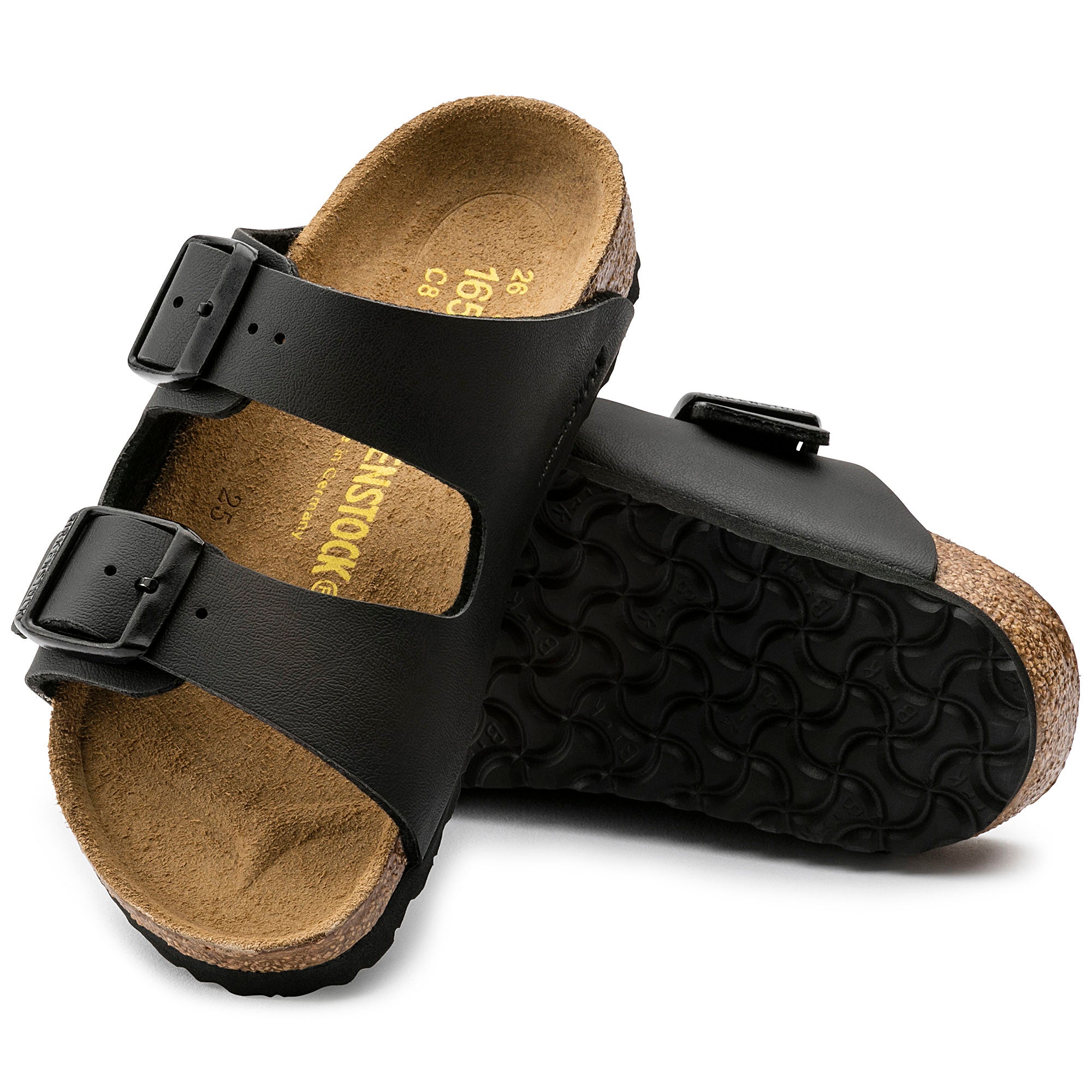 Birkenstock Kids Arizona black Birko-Flor