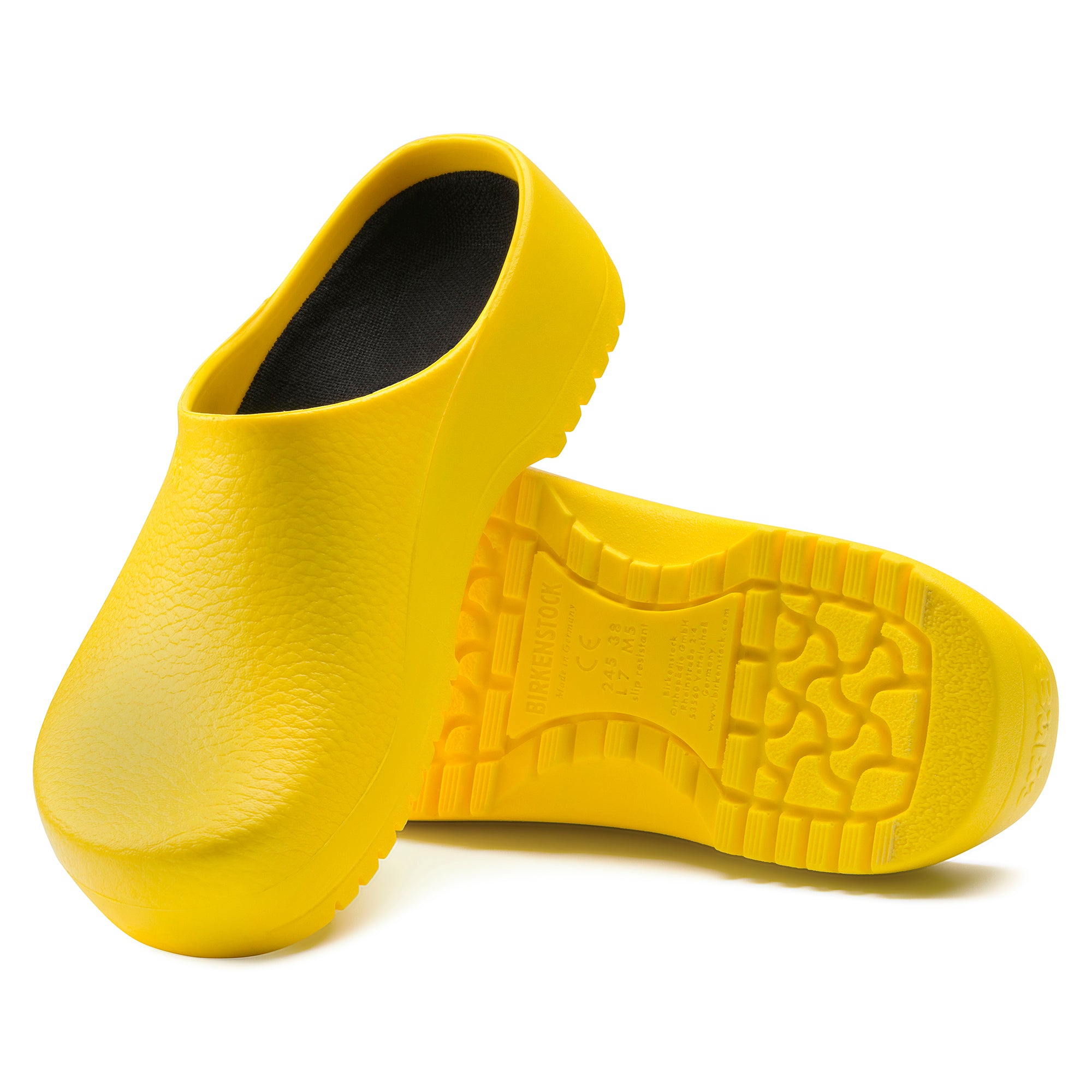 Birkenstock Professional Super Birki Clog yellow polyurethane