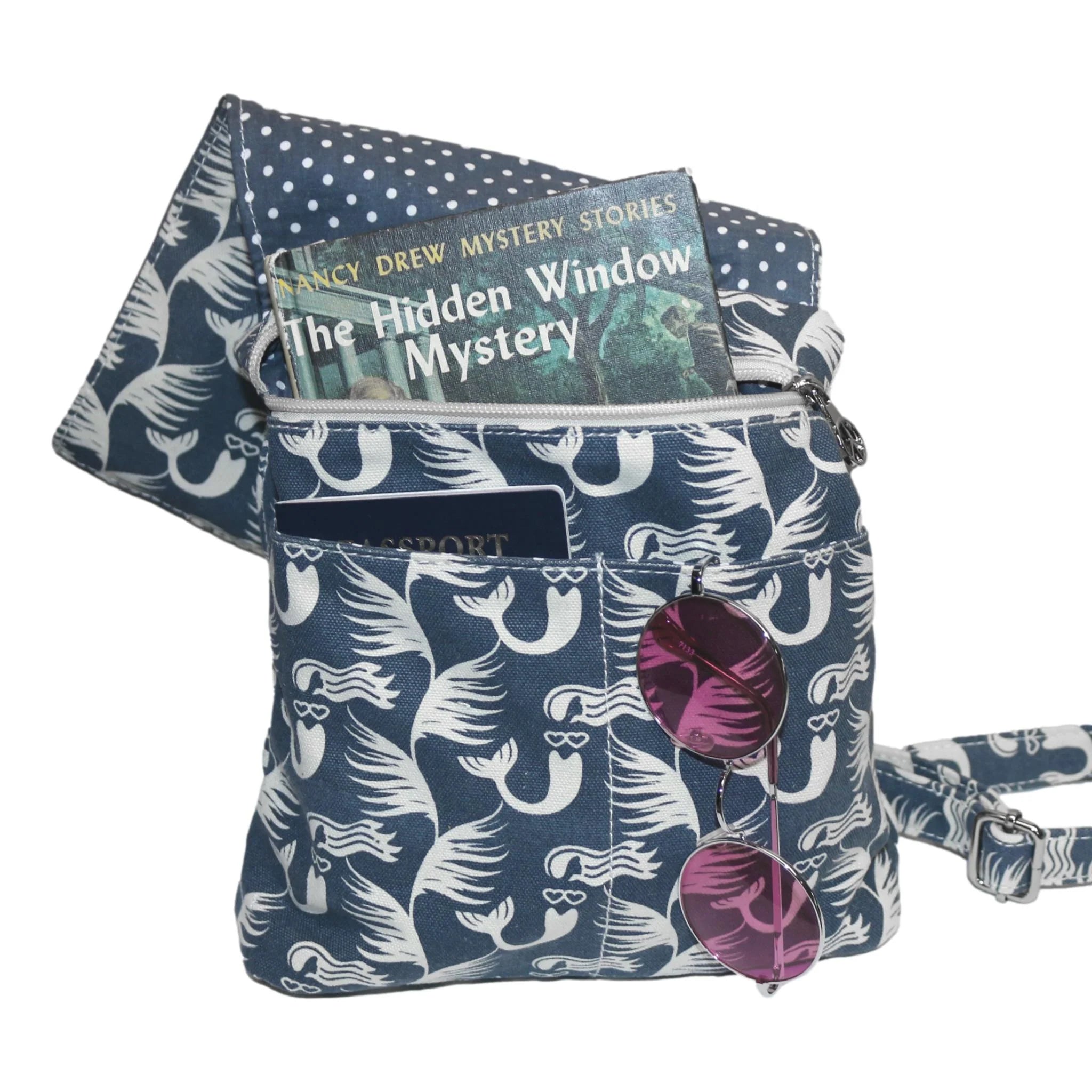 Bungalow 360 Small Messenger Bag mermaid