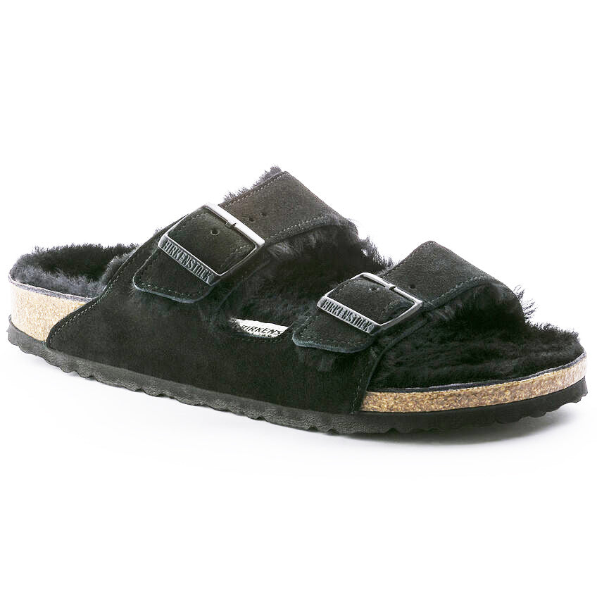 Birkenstock Limited Edition Arizona black suede/black shearling