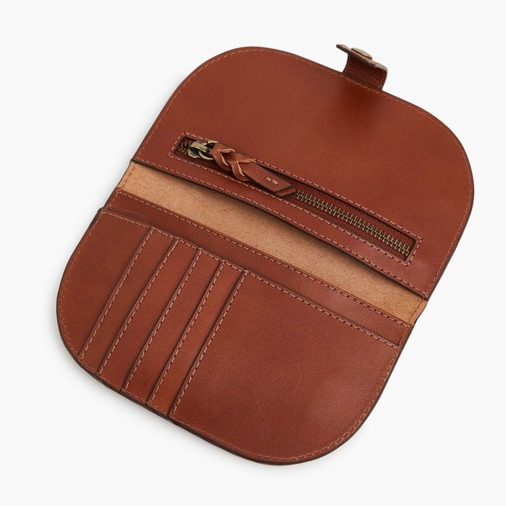 ABLE Marisol Wallet cognac leather