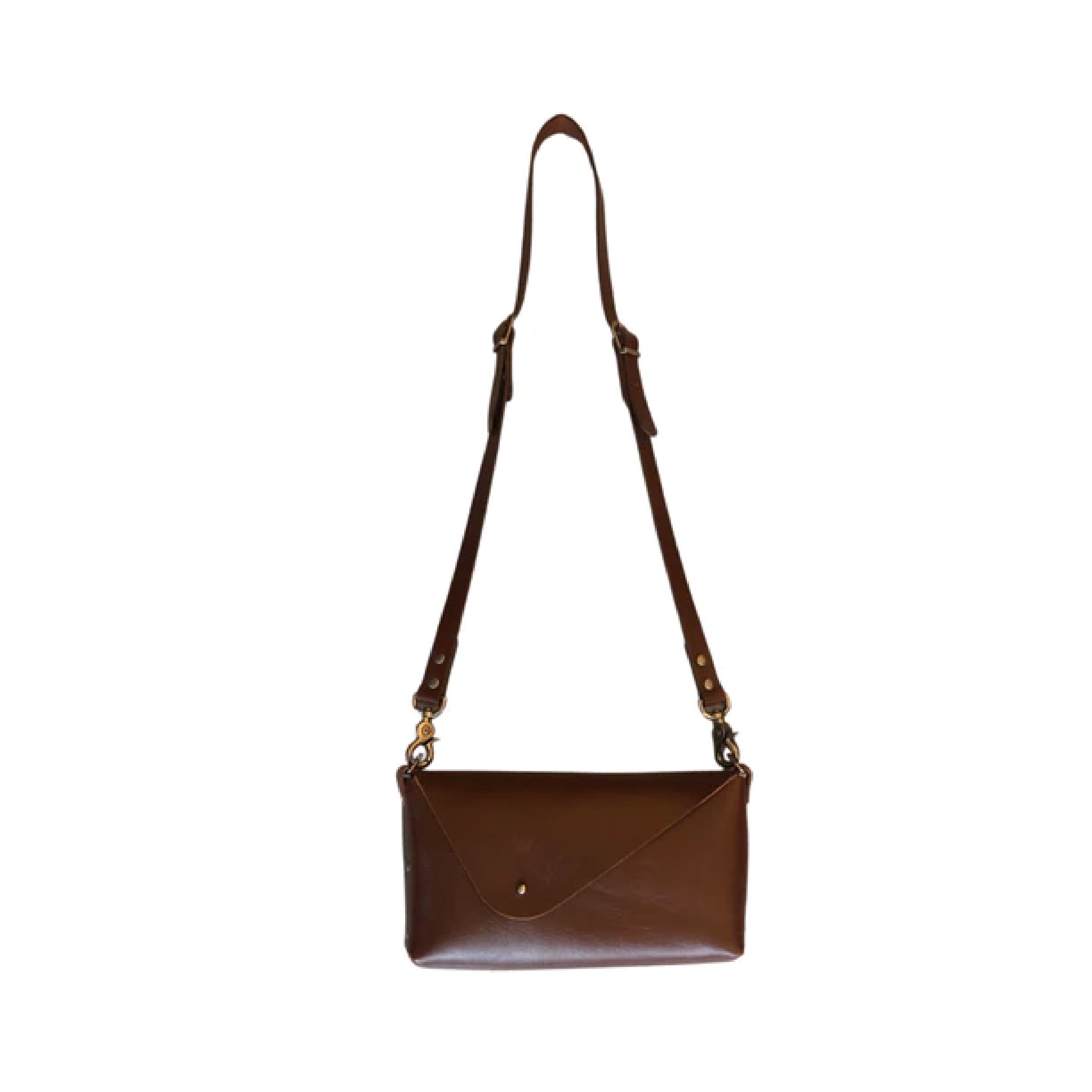 Dean B01R Crossbody/Clutch cognac leather