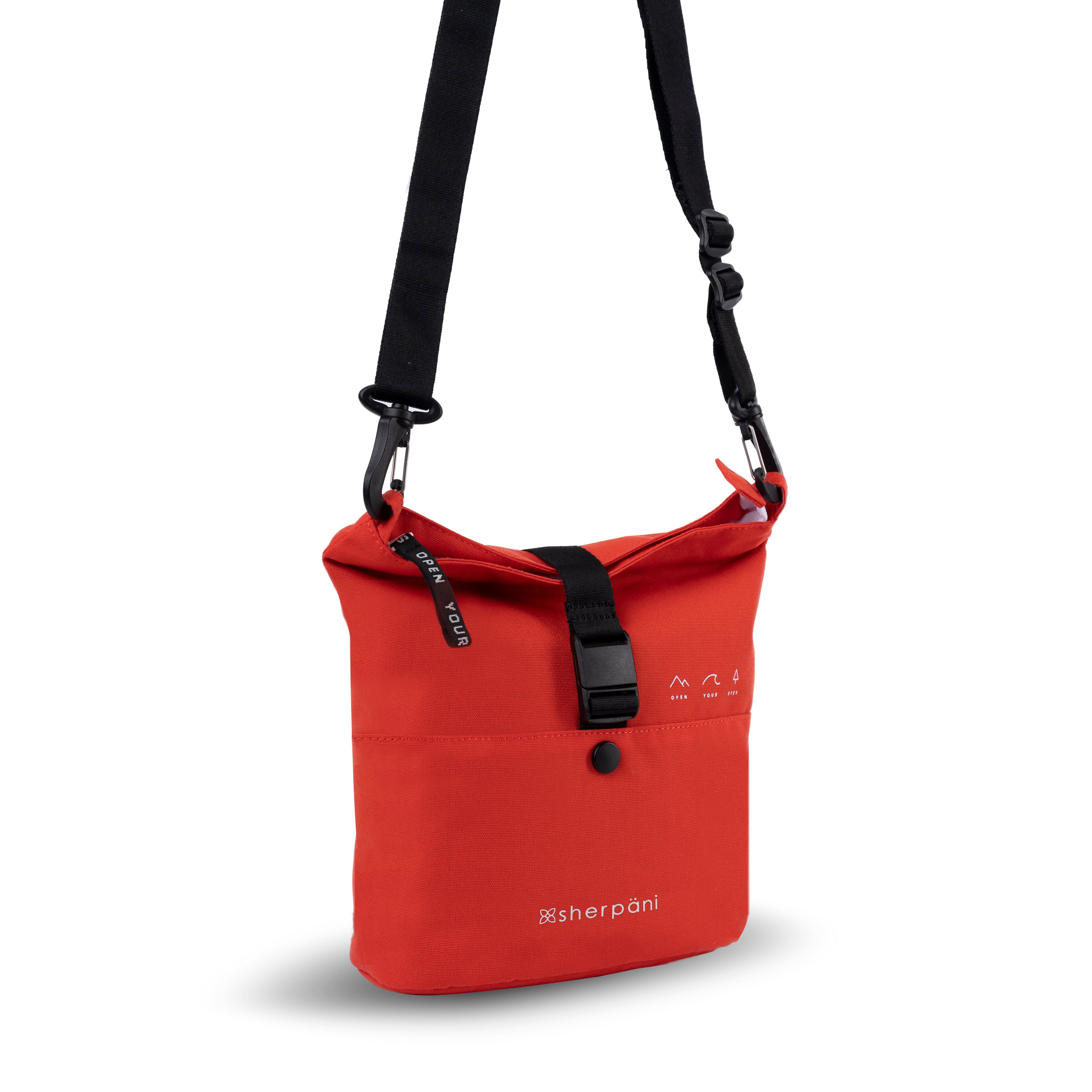 Sherpani Eiko Crossbody/Mini Backpack poppy