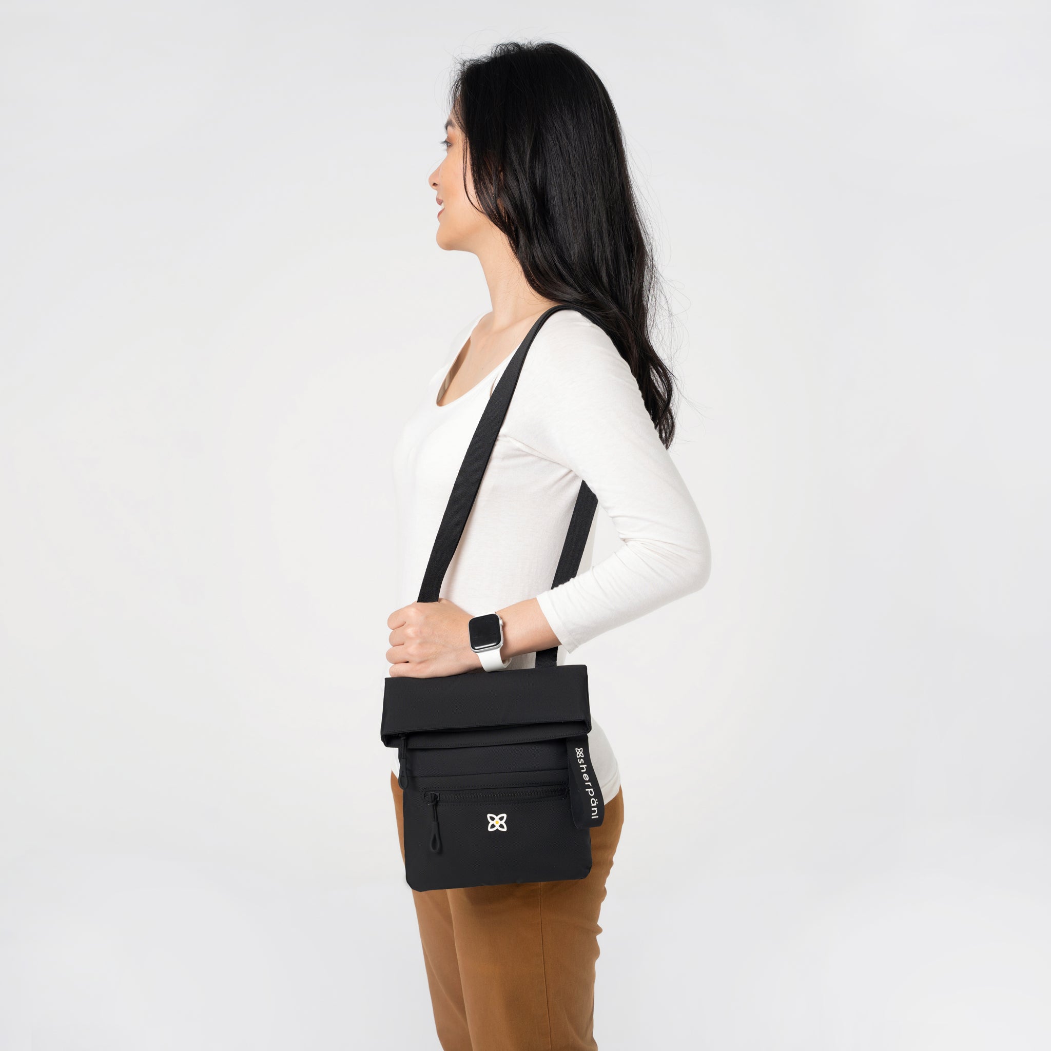 Sherpani Pica V1 Mini Crossbody raven