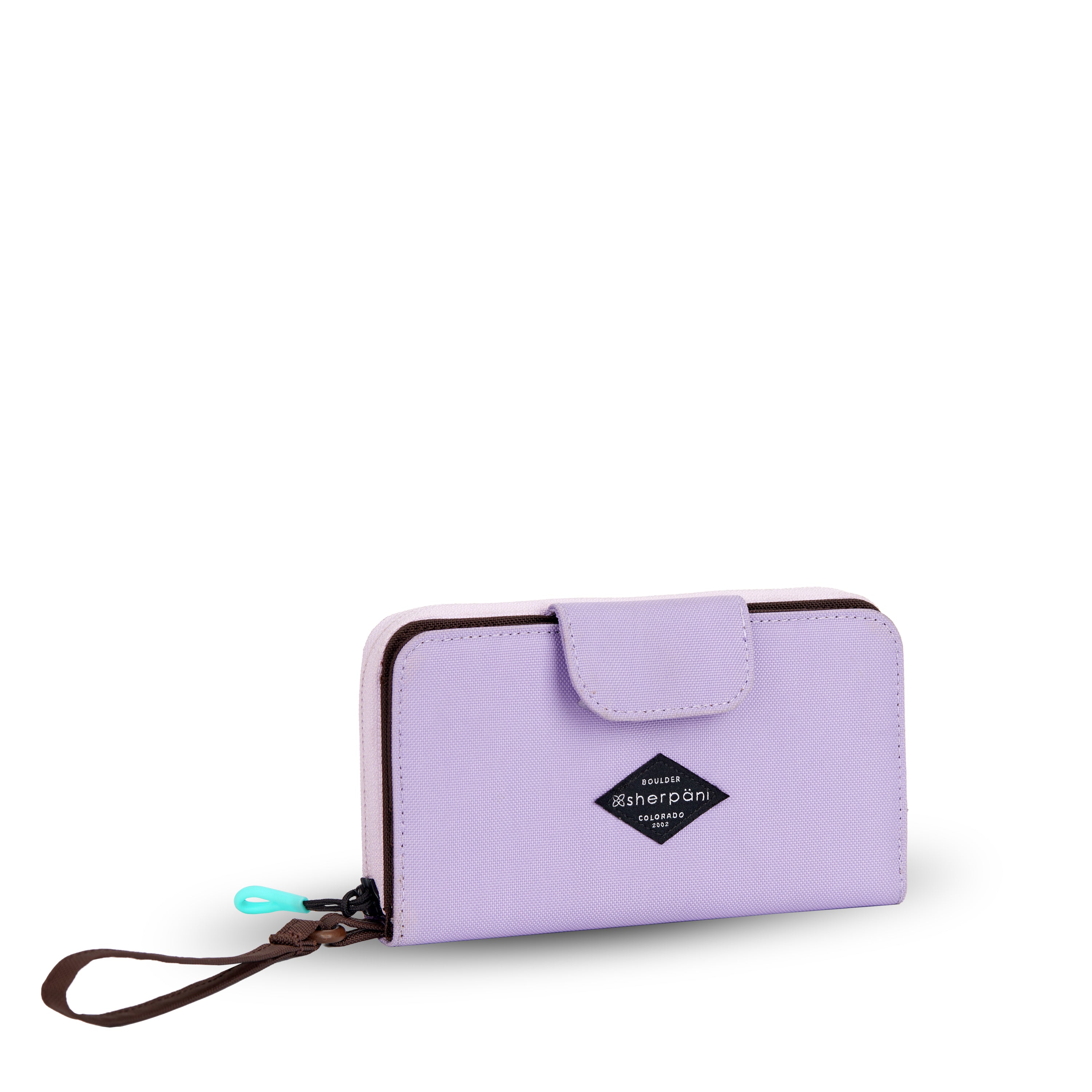 Sherpani Tulum Long Wristlet Wallet lavender